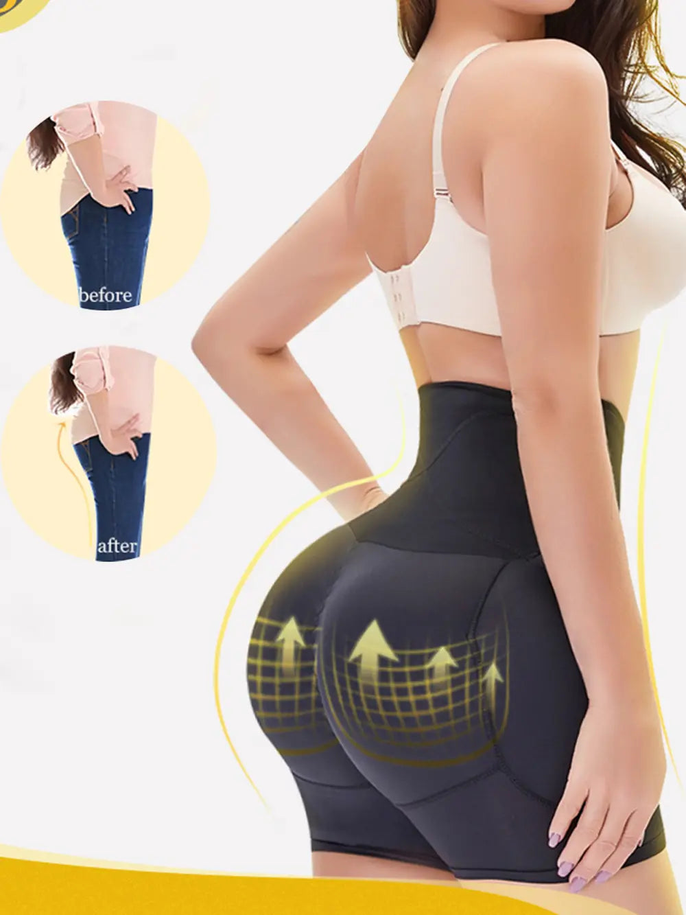 Full Size Hook and eye Shaping Shorts Lingerie & Nightwear