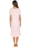Lace Detail Square Neck Lounge Dress 
