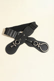 PU Leather Zinc Alloy Buckle Belt 