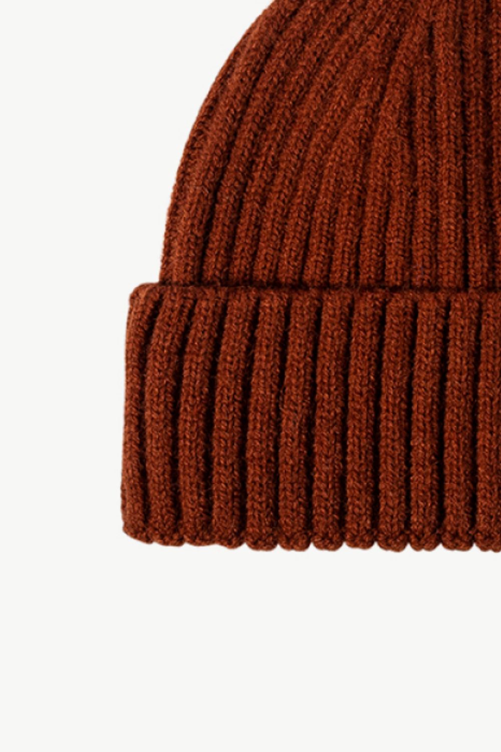 Rib-Knit Cuff Beanie 