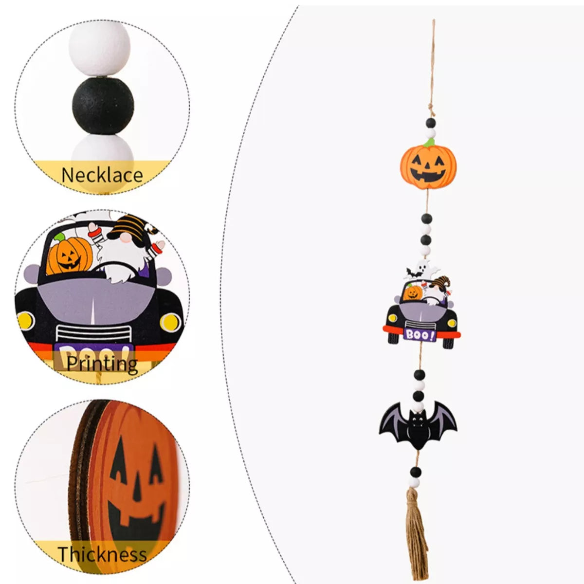 Halloween Tassel Decorative Hanging Widget 