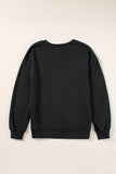 Pumpkin & Ghost Round Neck Long Sleeve Sweatshirt 