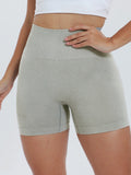 High Waist Active Shorts 