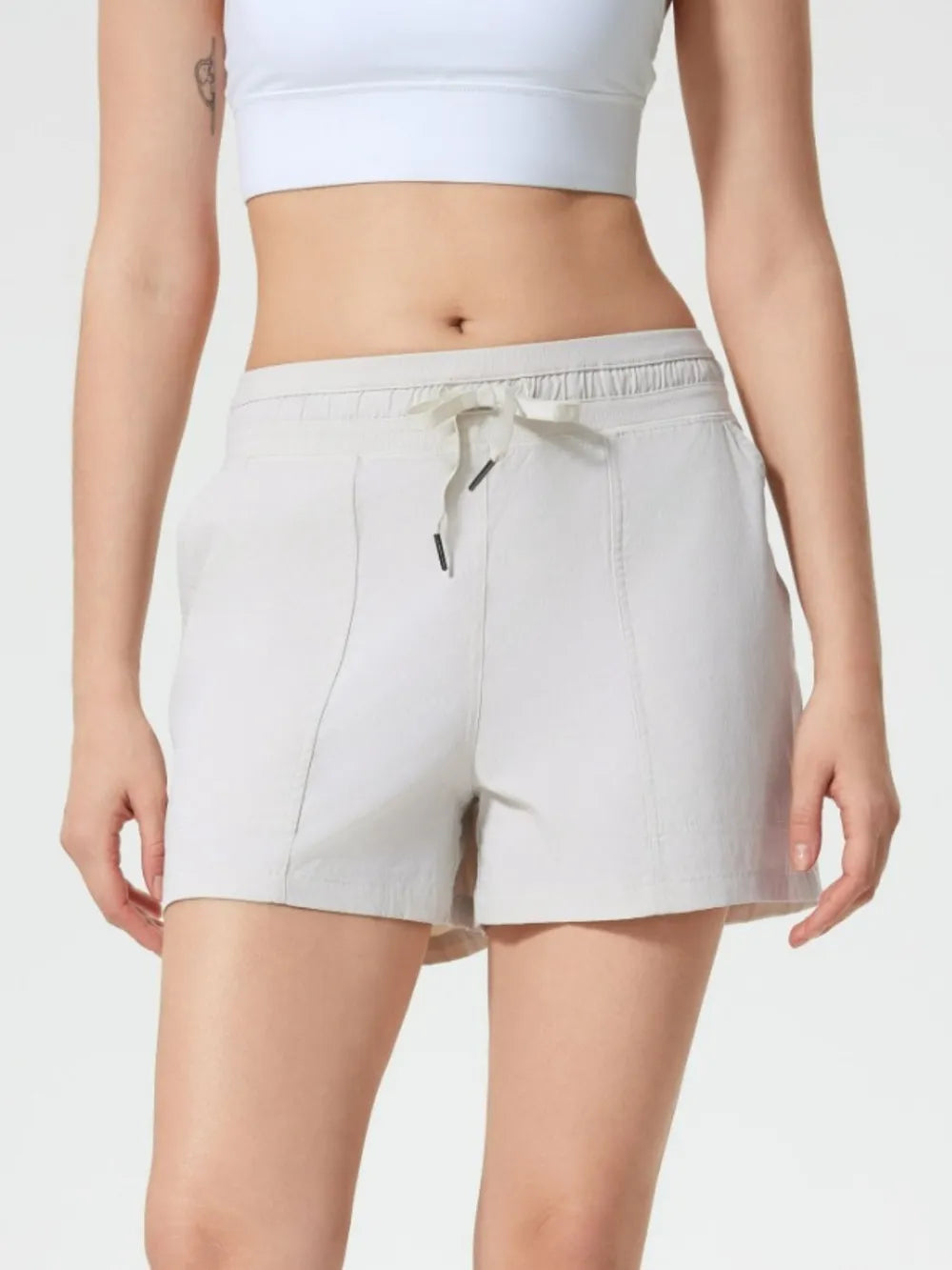 Millennia Drawstring Active Shorts with Pockets 