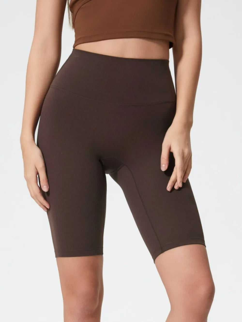 Millennia High Rise Wide Waistband Active Shorts 