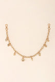 Sea Element Charm Iron Chain Belt 