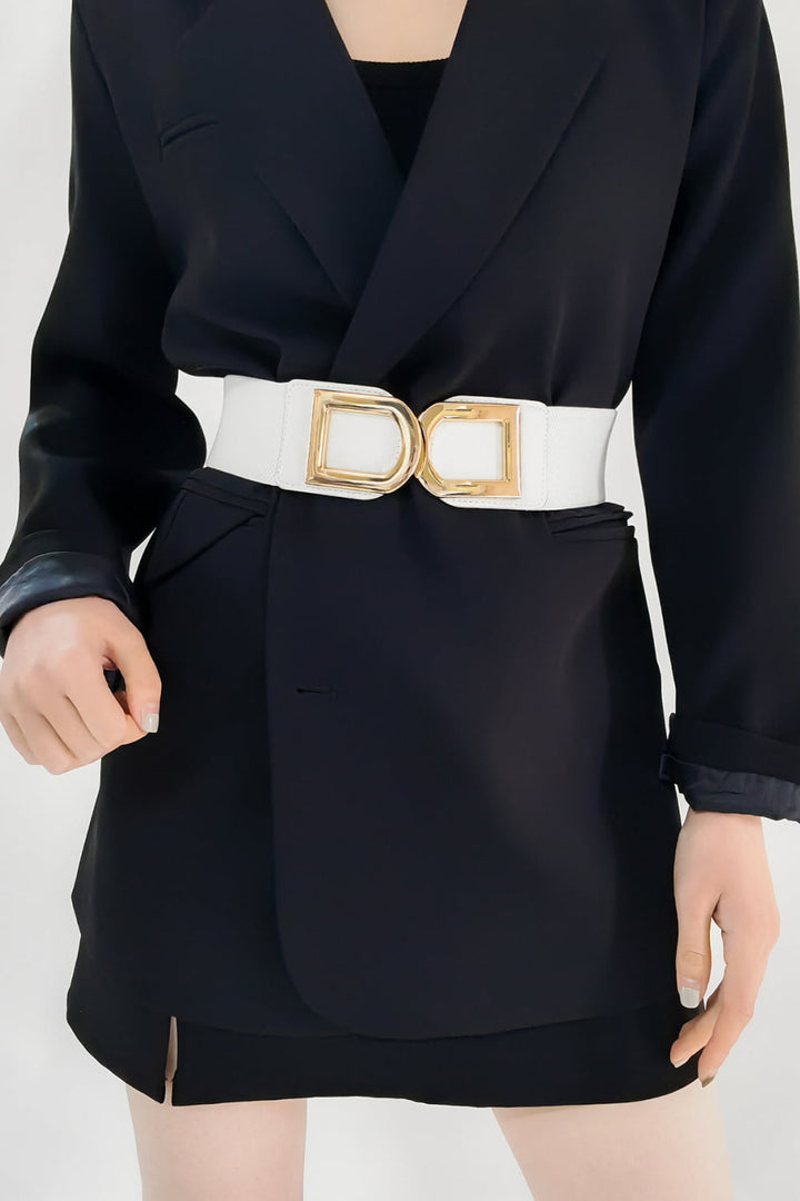 Double D Buckle PU Belt 