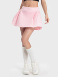 Millennia Pleated Detail Mid-Rise Waist Active Skirt 