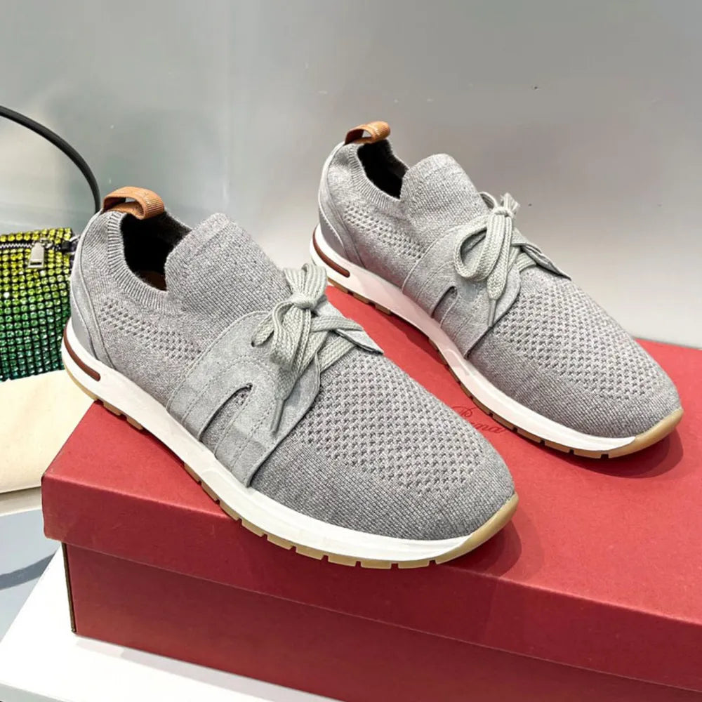 Mesh Flats Slip-On Sneakers 