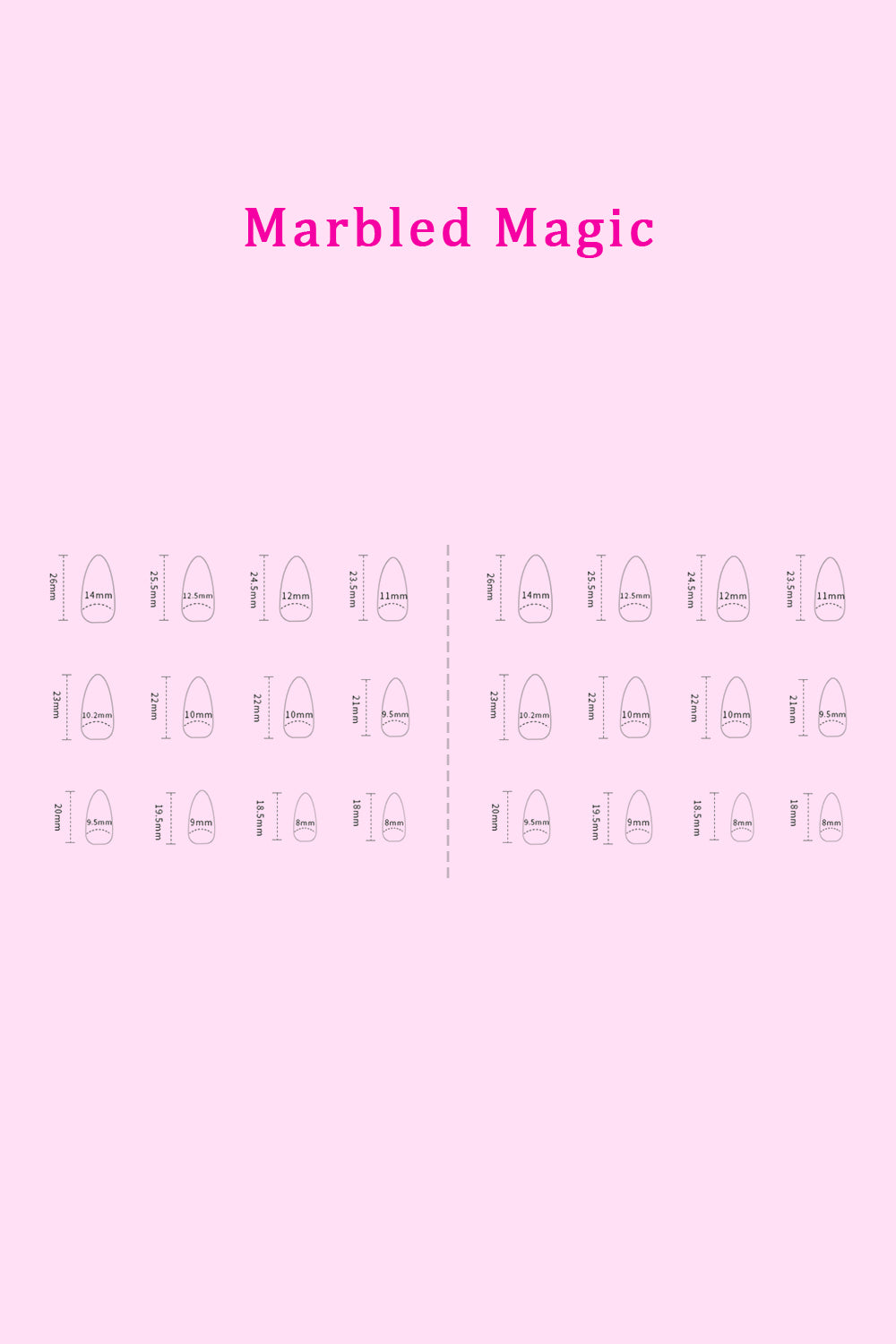 SO PINK BEAUTY Press On Nails 2 Packs 