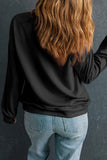 Plus Size Round Neck Long Sleeve Sweatshirt 
