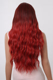 13*1" Full-Machine Wigs Synthetic Long Wave 27" 