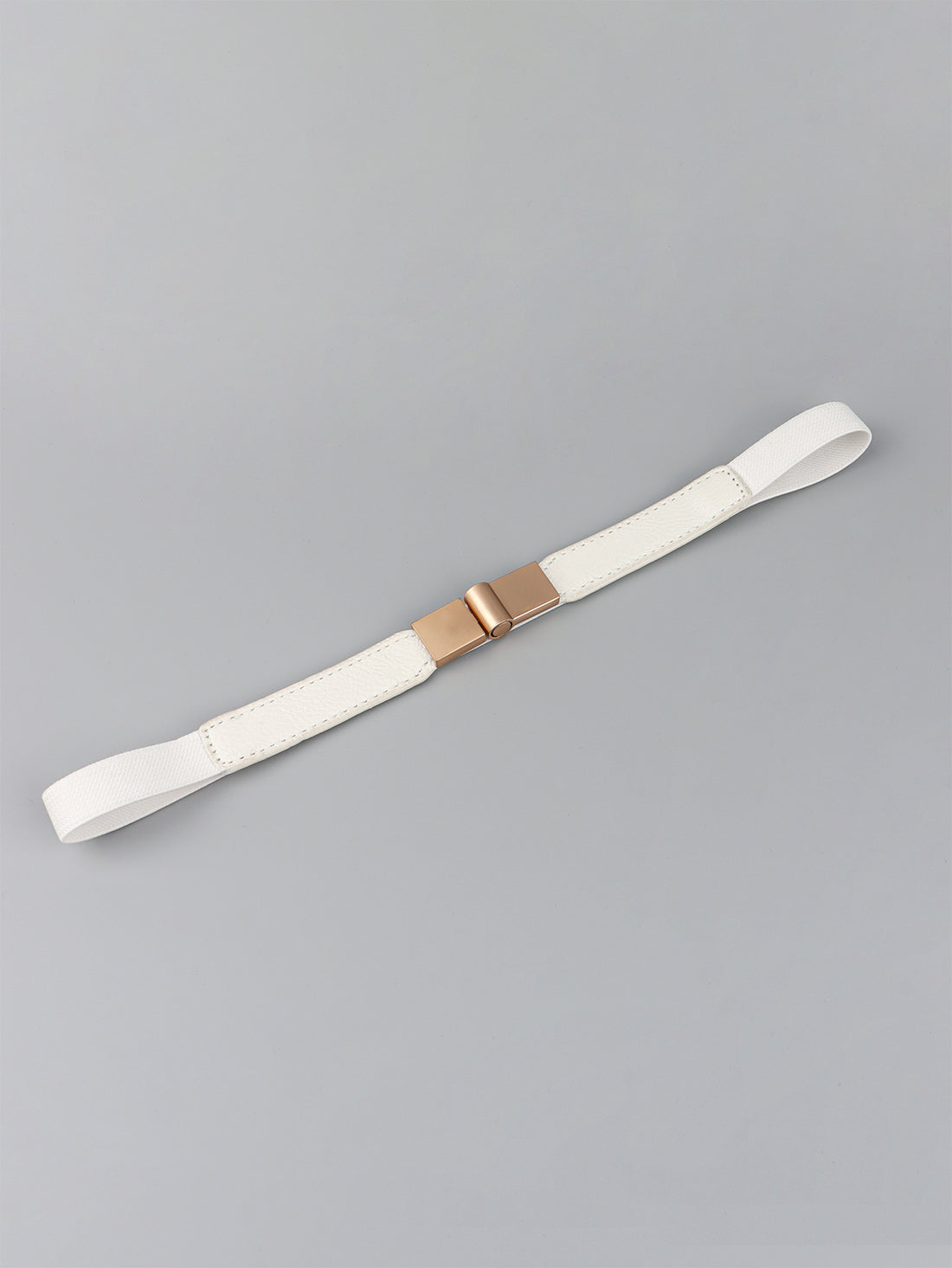 PU Elastic Skinny Belt 