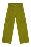 Hight Rise Wide Leg Cargo Pants 