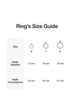 Gold Double Ridge Ring 