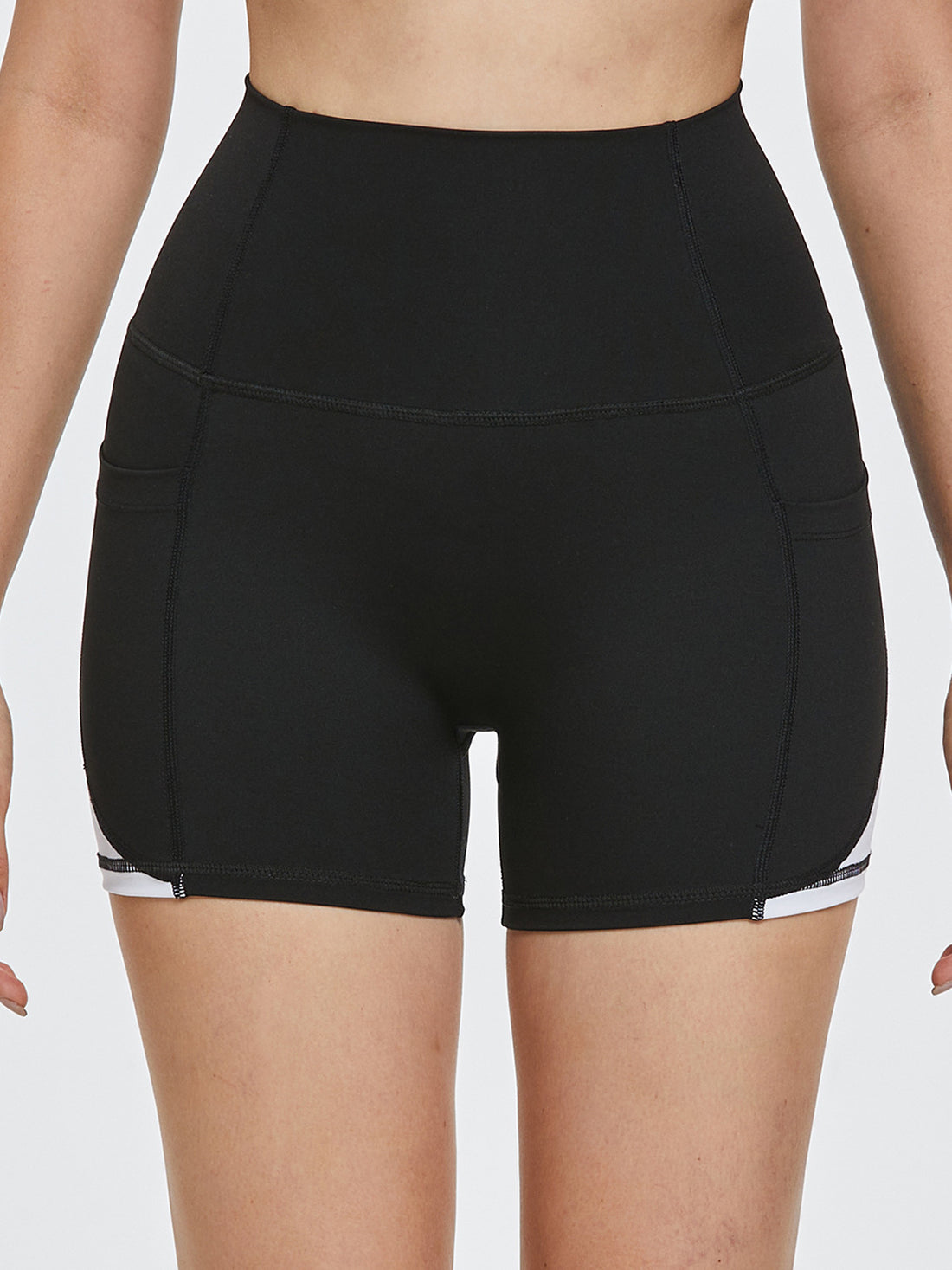 High Waist Active Shorts 