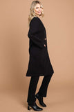 Culture Code Double Breast Lapel Collar Coat 