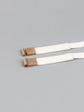 PU Elastic Skinny Belt 