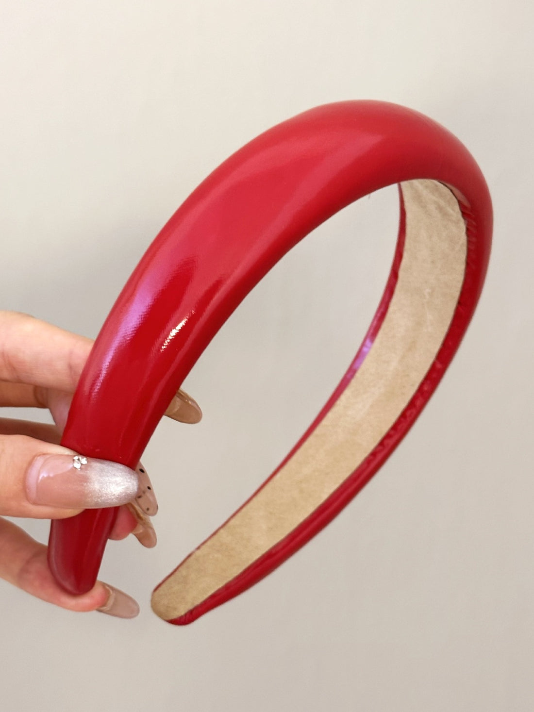 PU Leather Wide Headband 