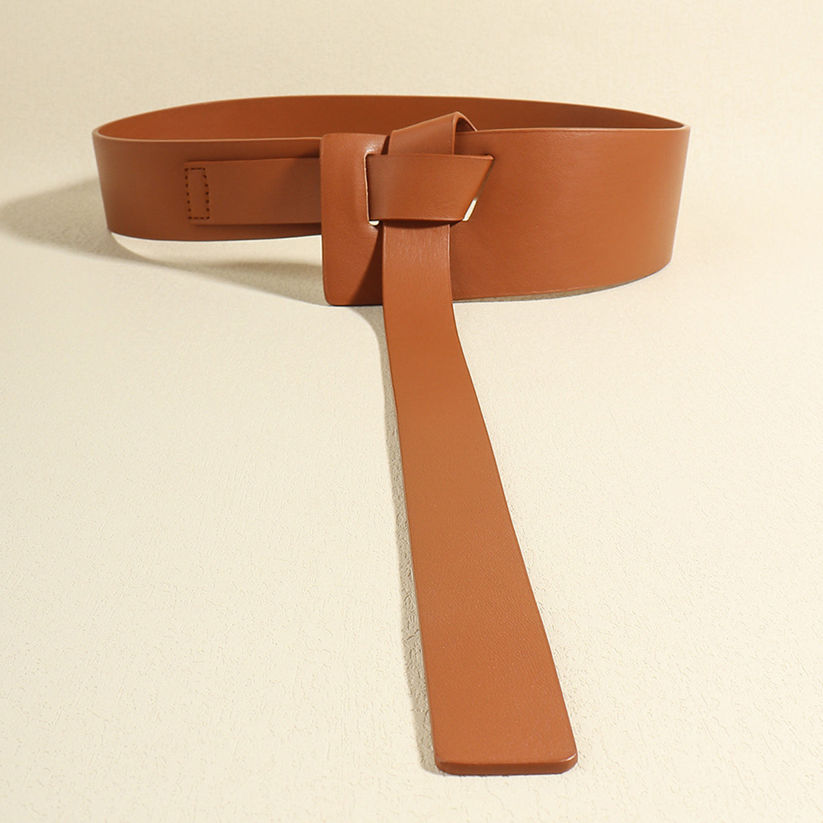 Knot Detail PU Belt 