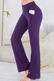 Pocketed High Waist Active Pants 