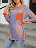 Striped Long Sleeve T-Shirt 
