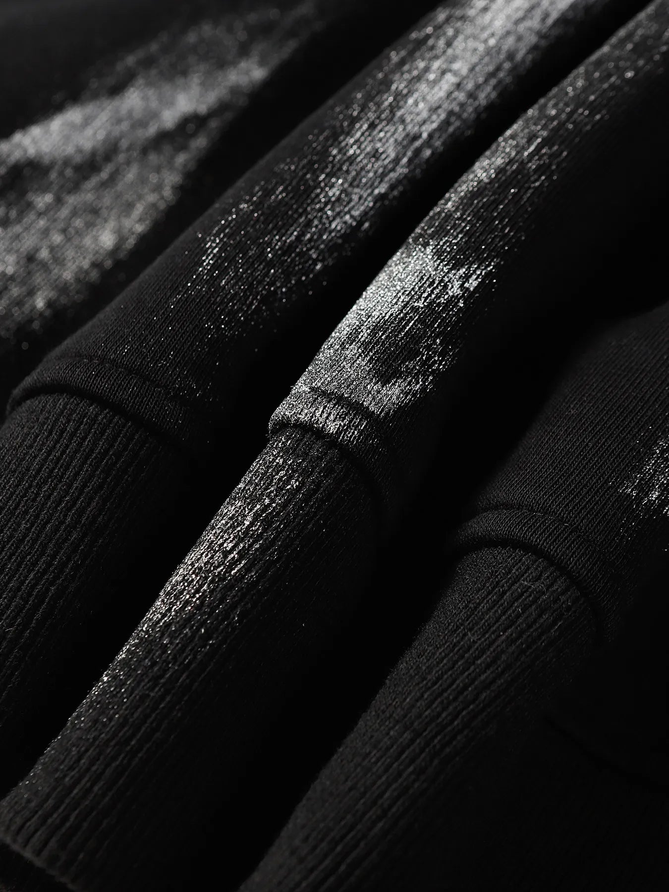 Men's Gothic Spider Web Graffiti Print Hoodie 