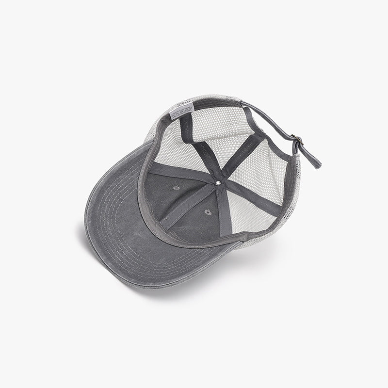 Breathable Mesh Adjustable Baseball Cap 