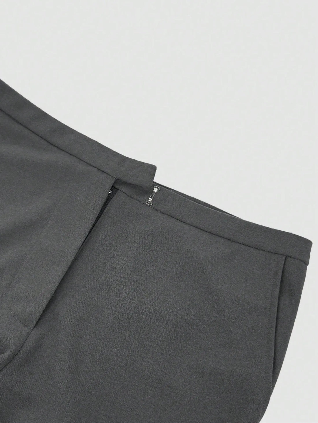 High Waist Flare Leg Trousers 