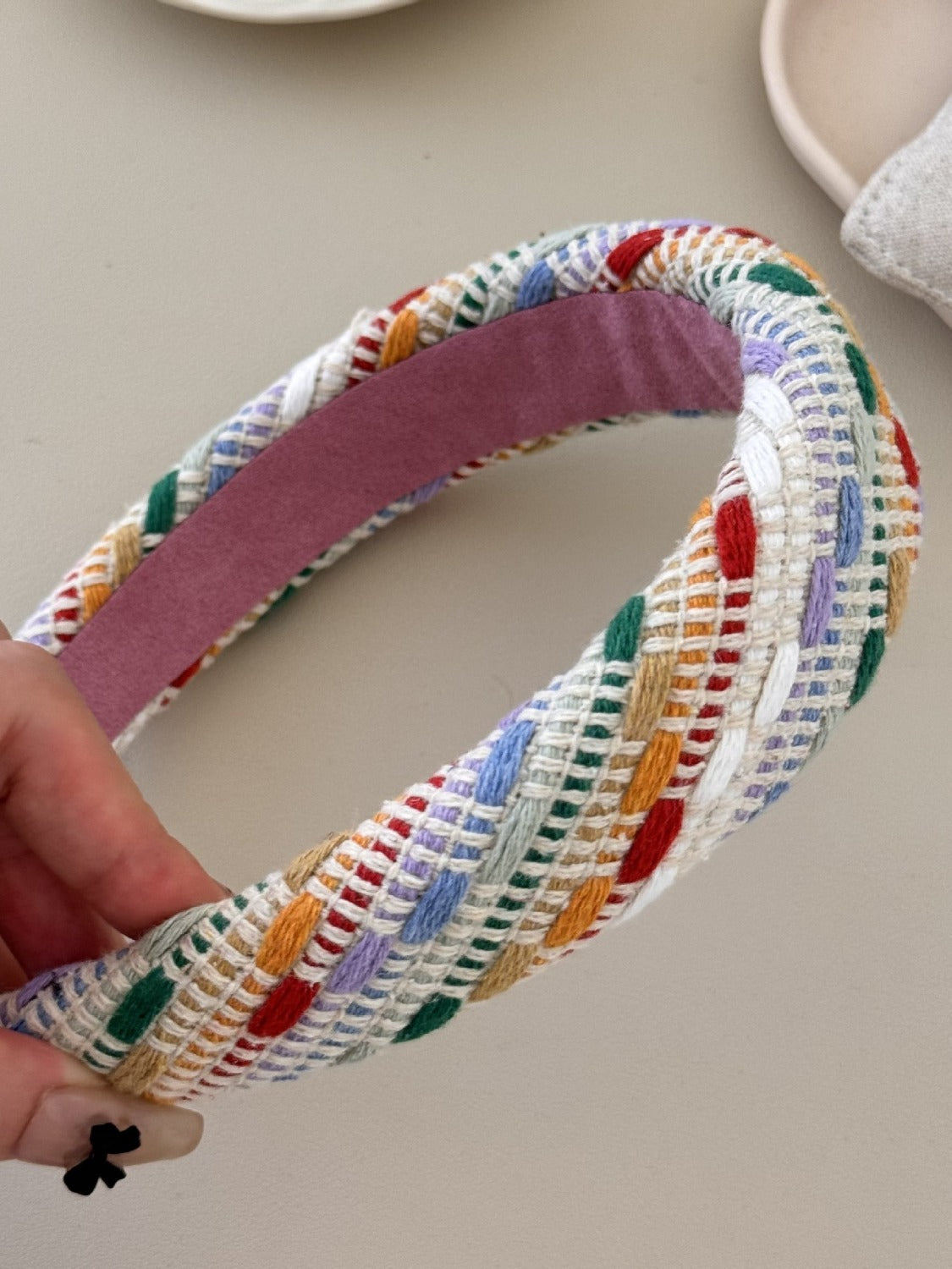 Colorful Polyester Hair Headband 