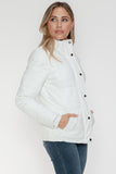 YMI Pocketed Zip Up Turtleneck Puffer Jacket 