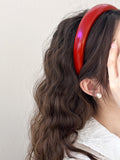 PU Leather Wide Headband 