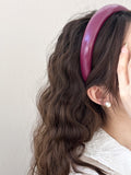PU Leather Wide Headband 