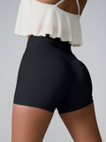 High Waist Active Shorts 
