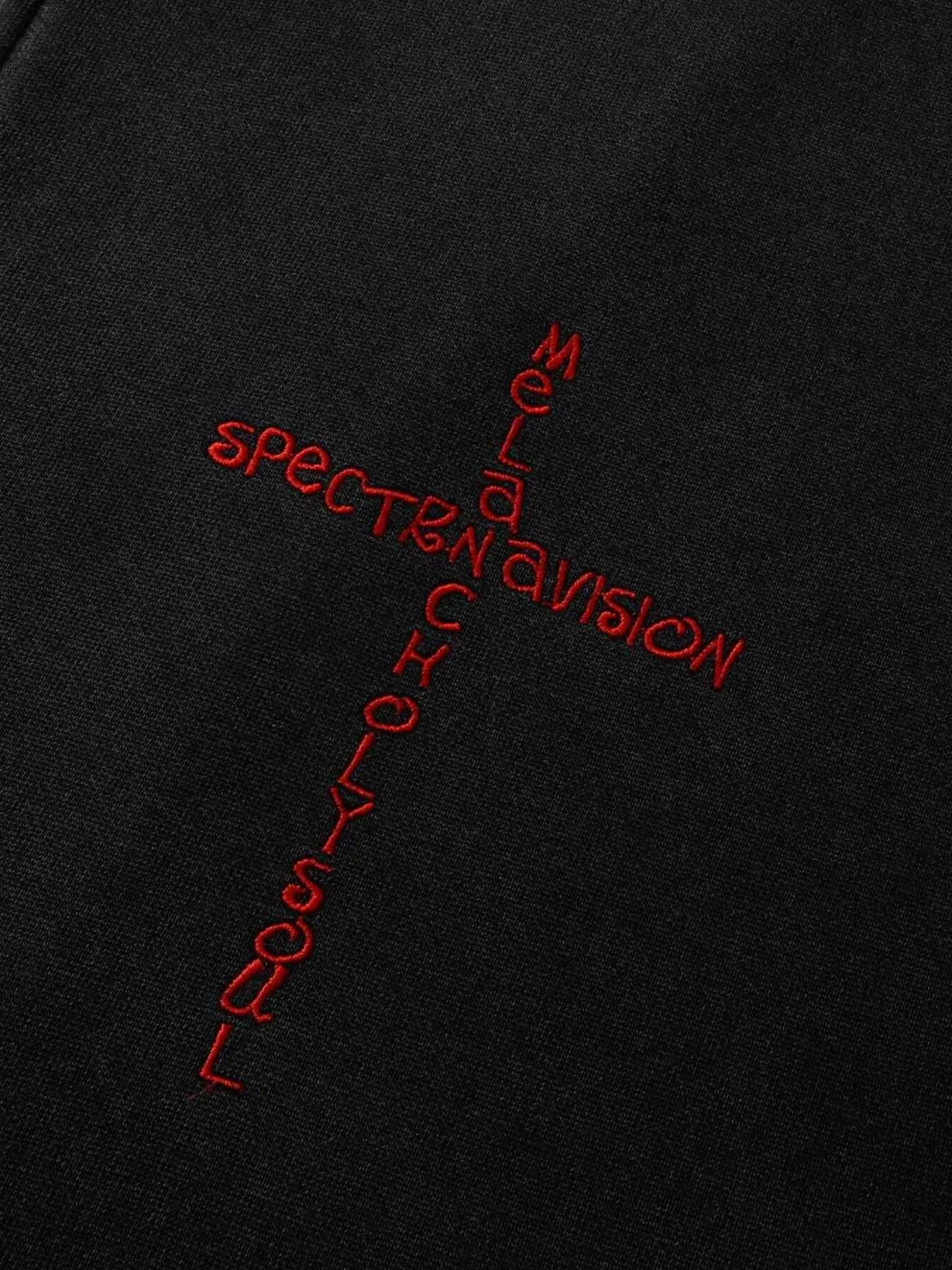 Men's Devil Horn Zip-Up Hoodie 