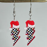 Geometric Shape Acrylic Dangle Earrings 