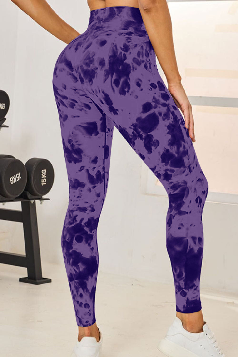 Tie-Dye High Waist Active Leggings 