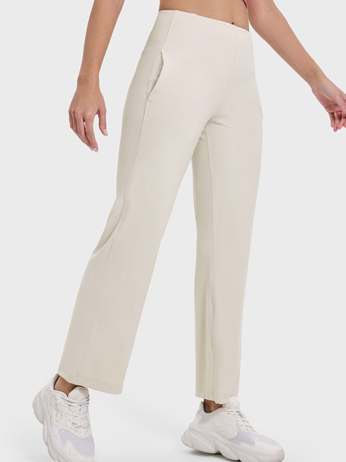 Millennia Pocketed High Waist Active Pants 