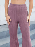 High-Waisted Flare Pants 