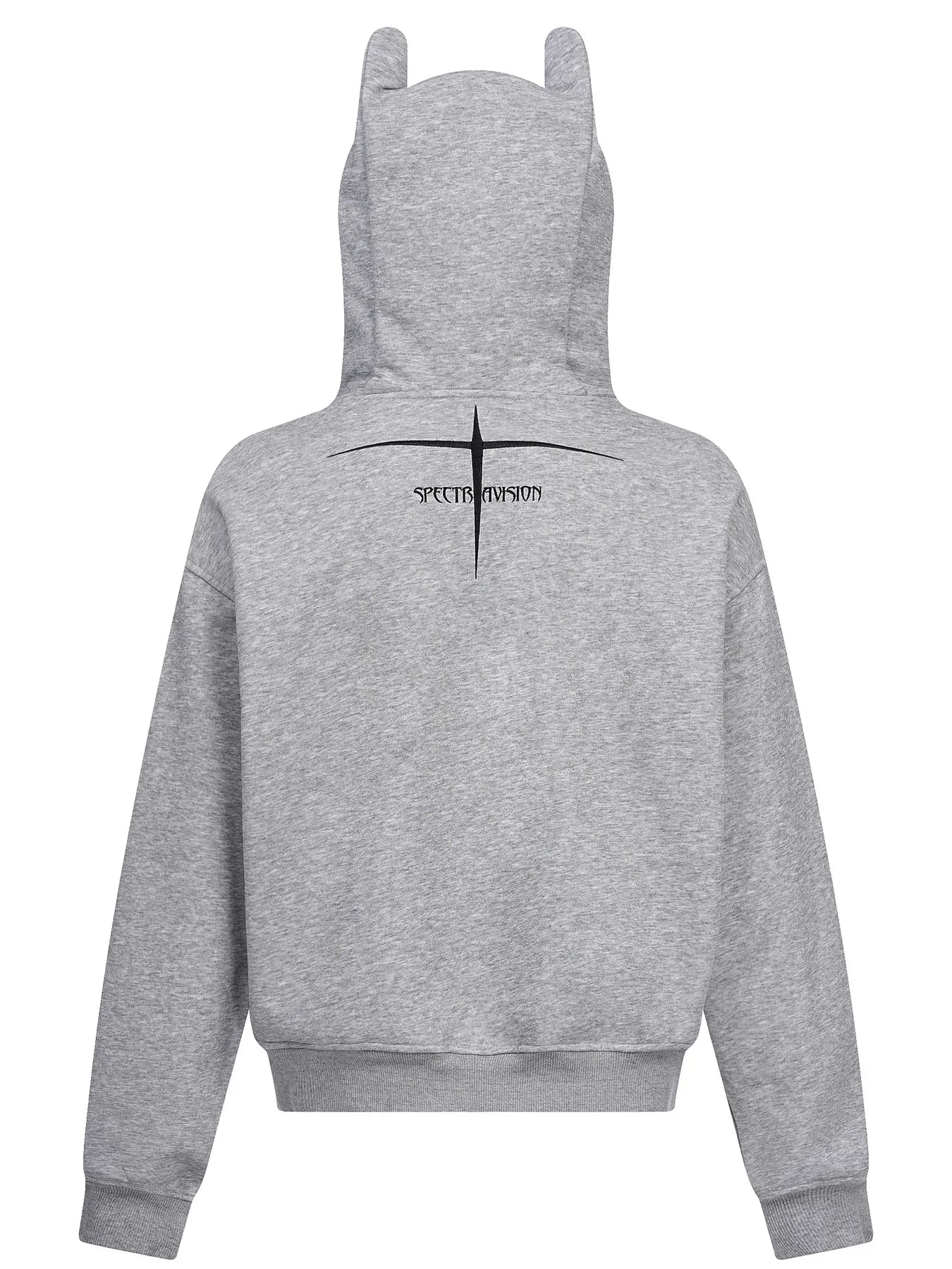 Men's Devil Horn Zip-Up Hoodie 