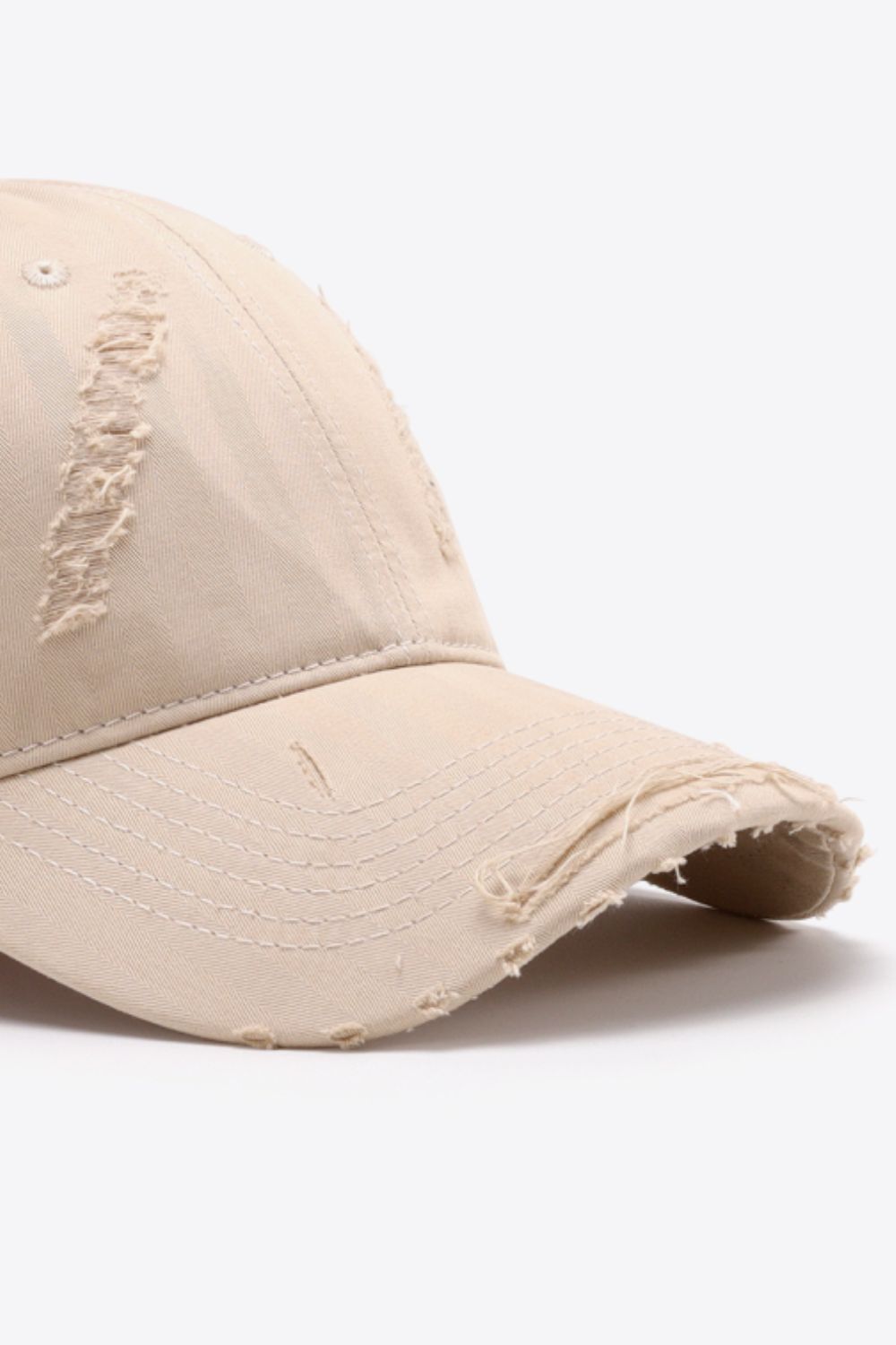 Distressed Adjustable Baseball Cap 